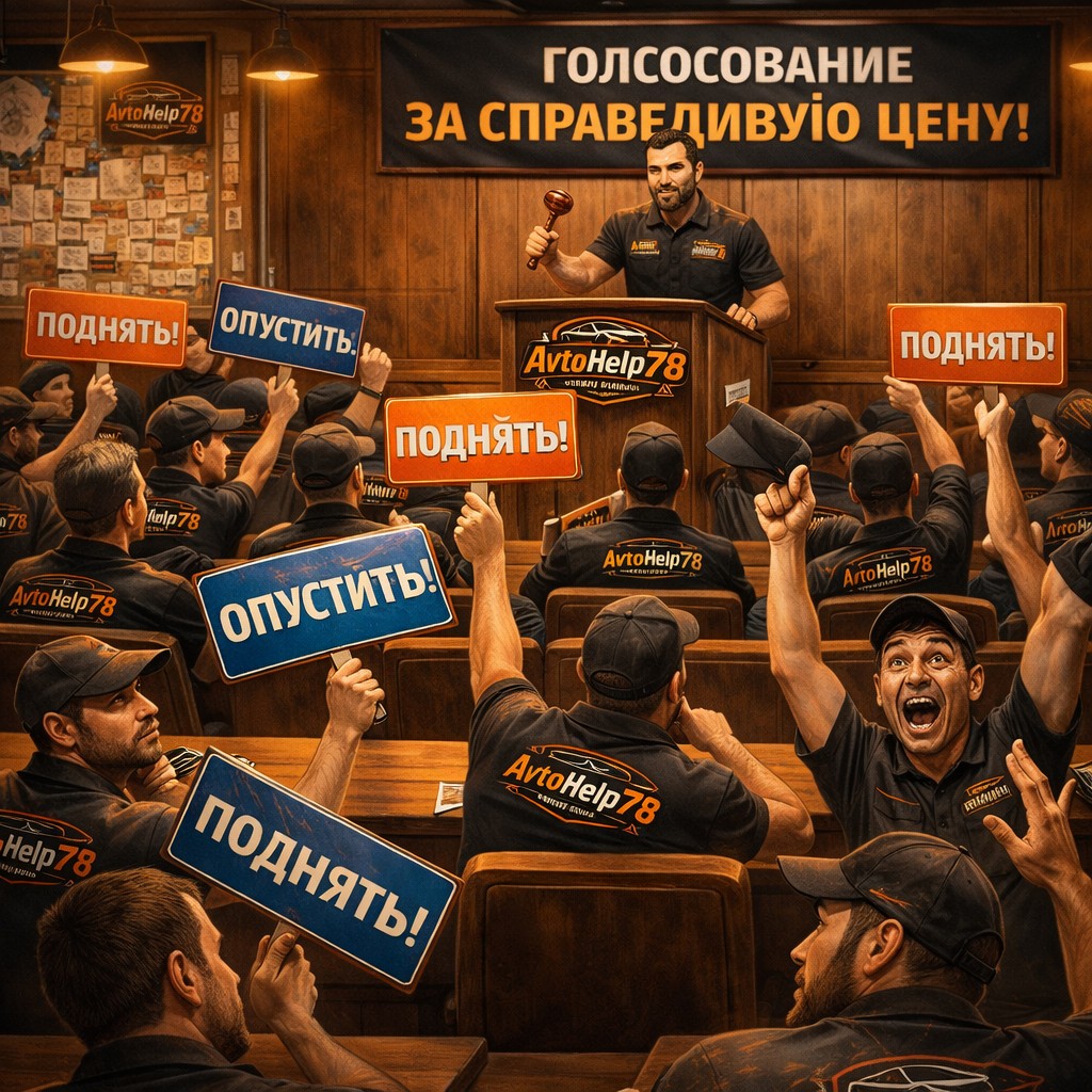 Голосование мастеров AvtoHelp78 за справедливую цену: ориентиры по услугам